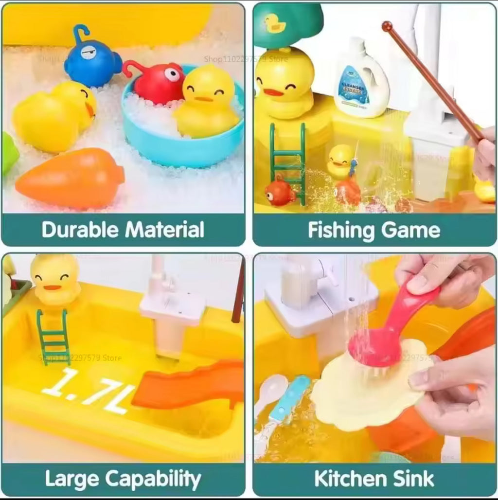 FroggySplash™ Water Circulating Sink Toy
