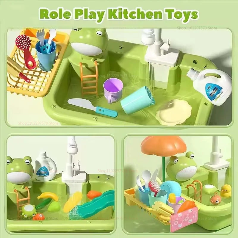 FroggySplash™ Water Circulating Sink Toy