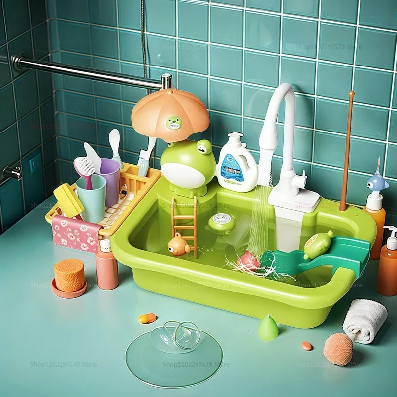 FroggySplash™ Water Circulating Sink Toy